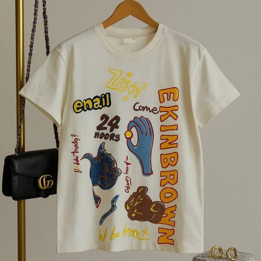 تیشرت جنس نخی خنک