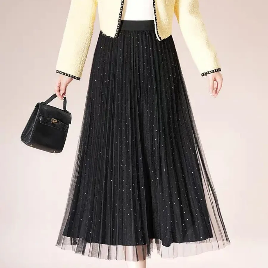 دامن پلیسه شاین آستردار