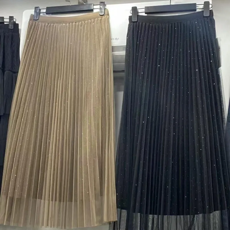 دامن پلیسه شاین آستردار