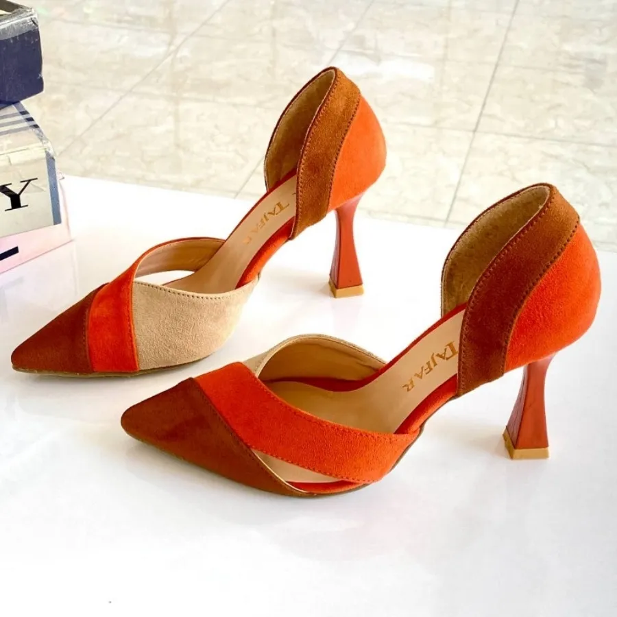 کفش پاشنه 7سانت شیک