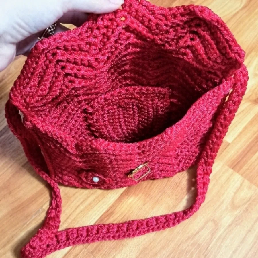 کیف دست بافت