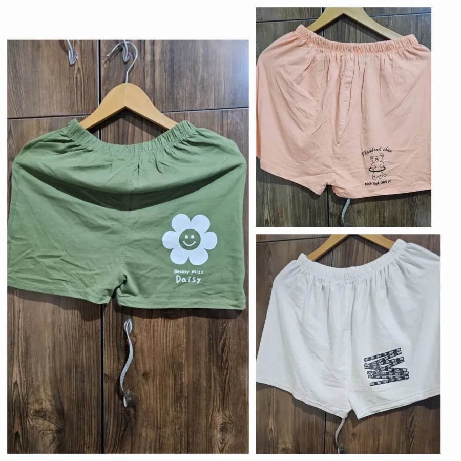 شلوارک پنبه