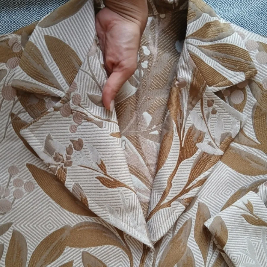 کت ژاکارد مجلسی