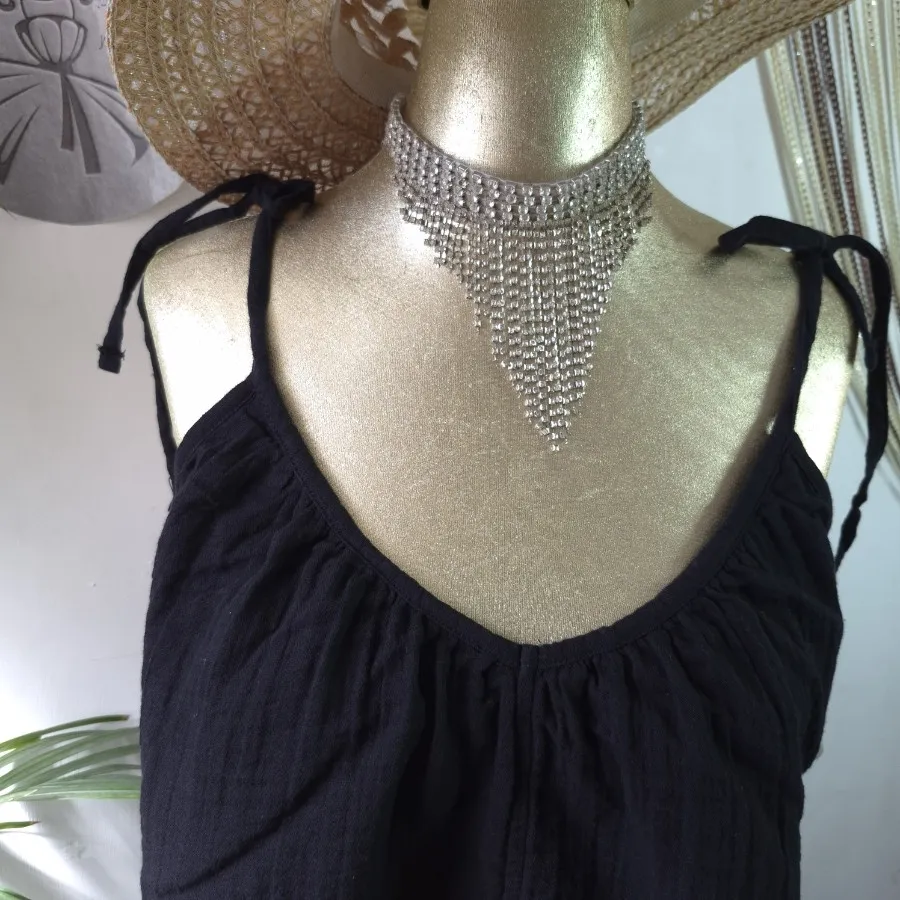 تاپ زنانه نخی