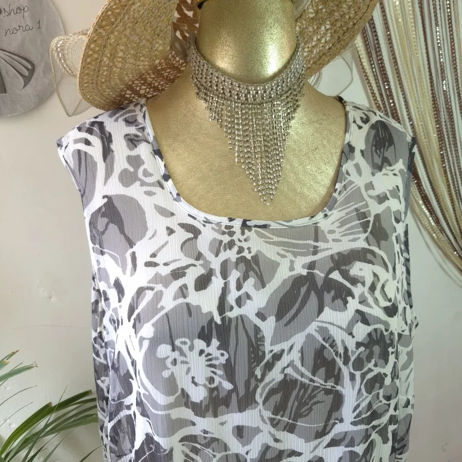 تاپ زنانه توری خنک