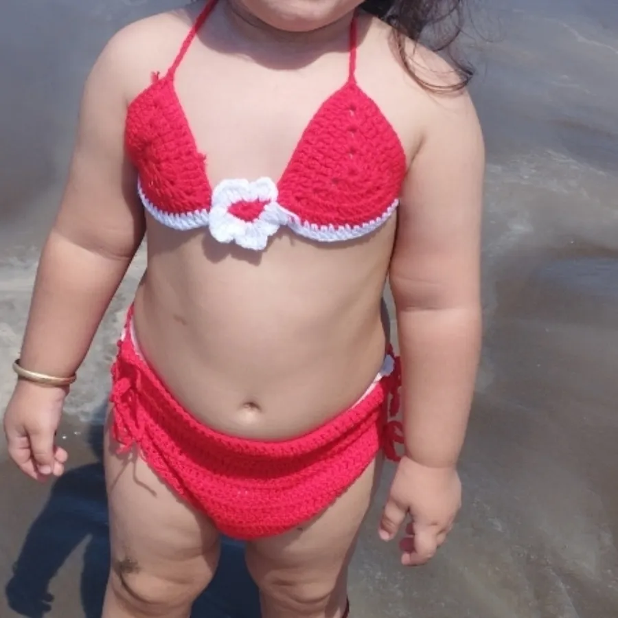 ست لباس دخترانه ساحلی