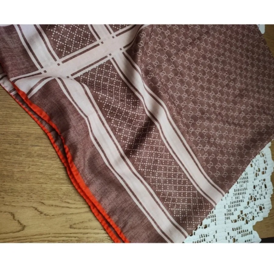 روسری کلاسیک مغزی نارنجی