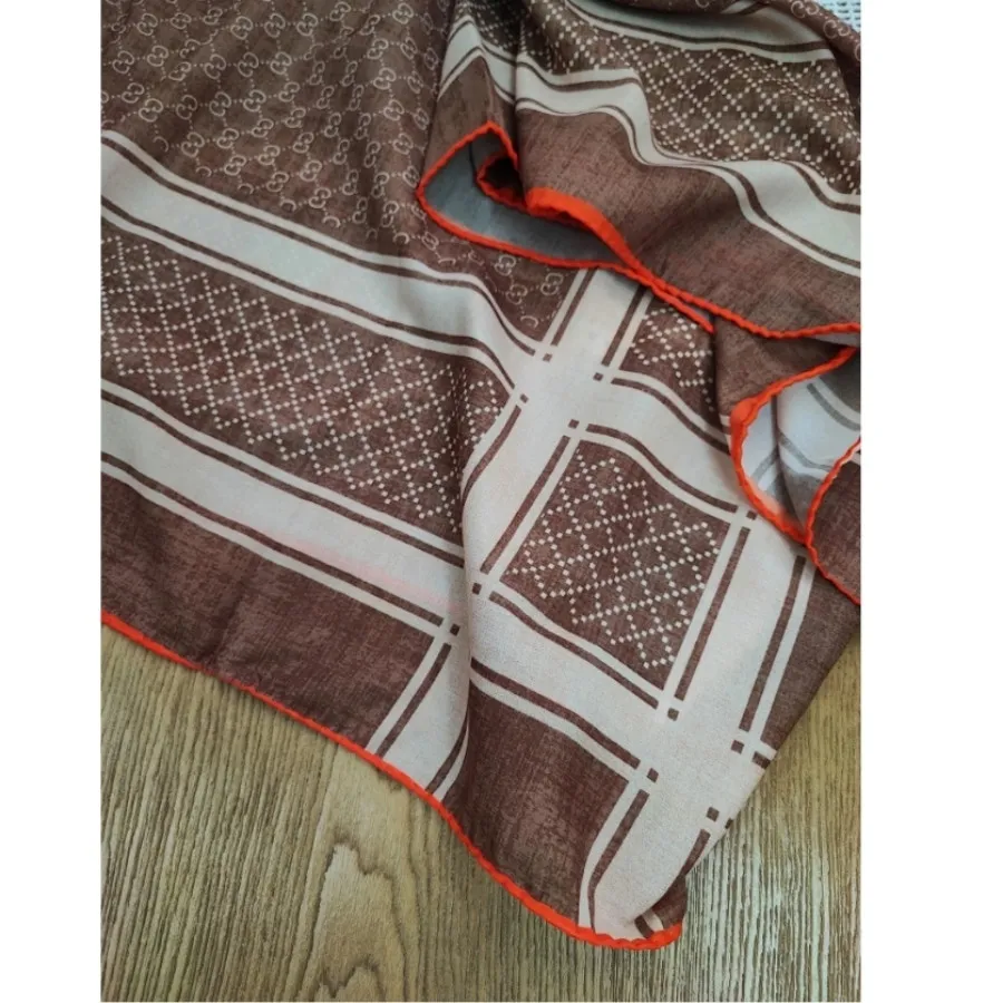 روسری کلاسیک مغزی نارنجی