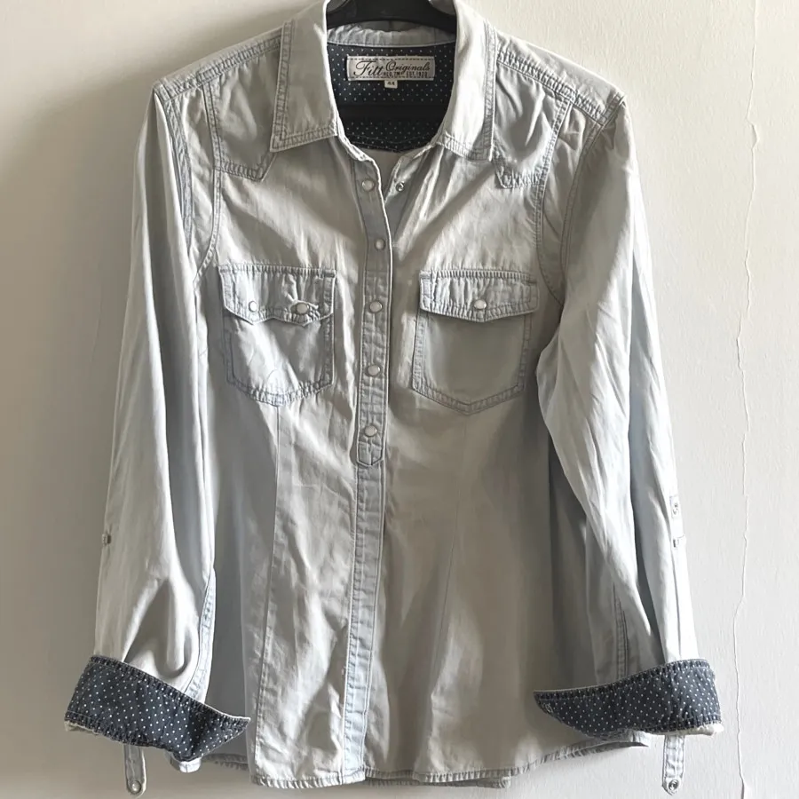 شومیز جین کاغذی