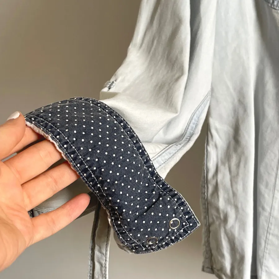 شومیز جین کاغذی