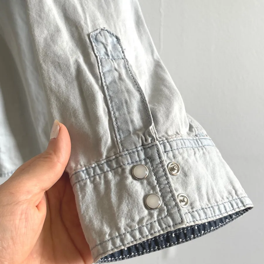 شومیز جین کاغذی