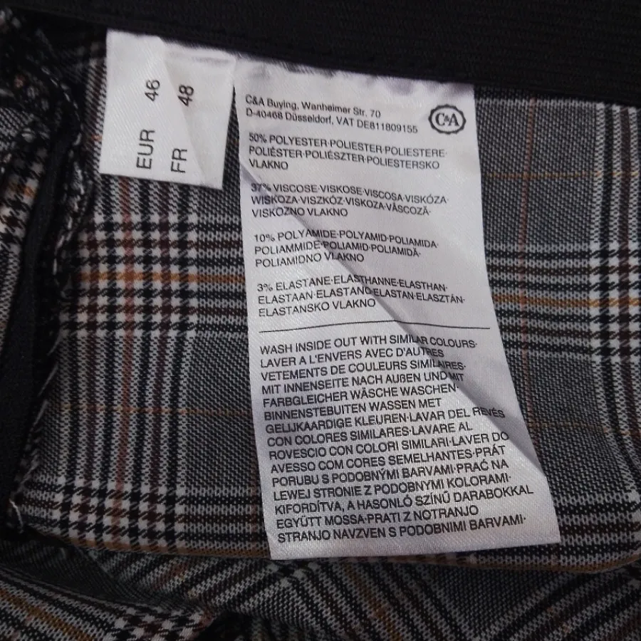 شلوار چهارخونه المانی