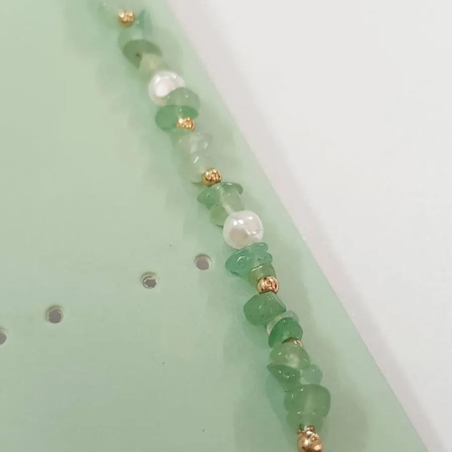 گردنبند سنگ آونتورین اصل