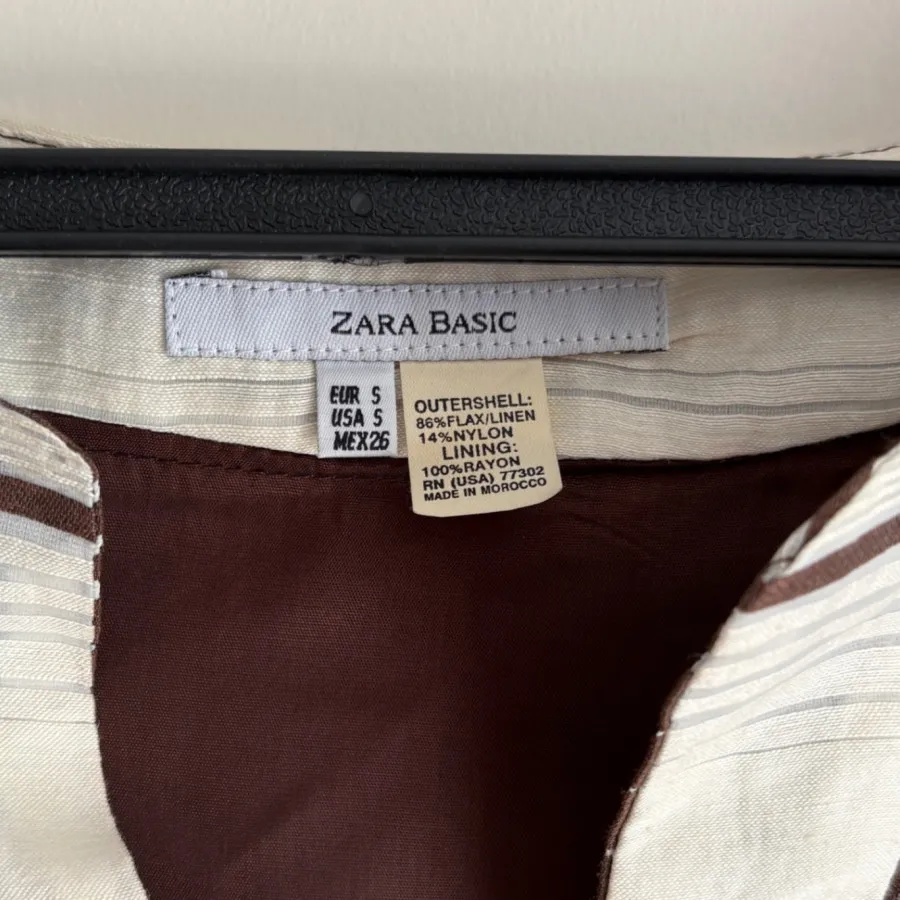 پیراهن کوتاه زارا بیسیک