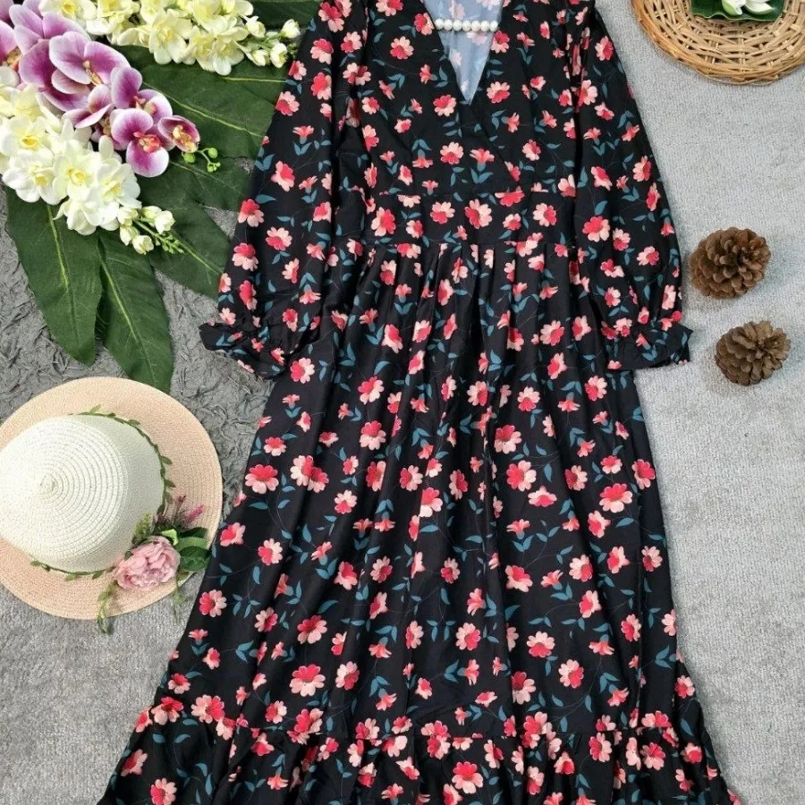 پیراهن گل گلی