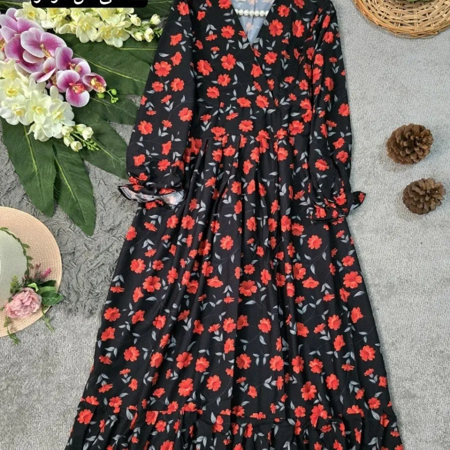 پیراهن گل گلی