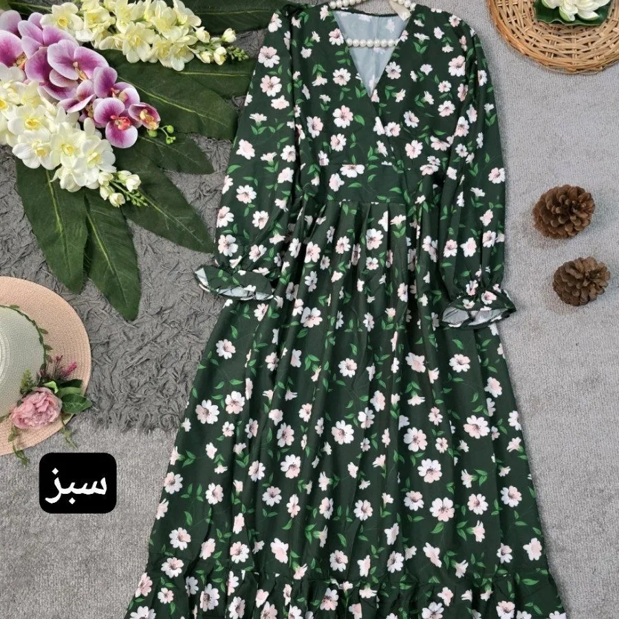 پیراهن گل گلی