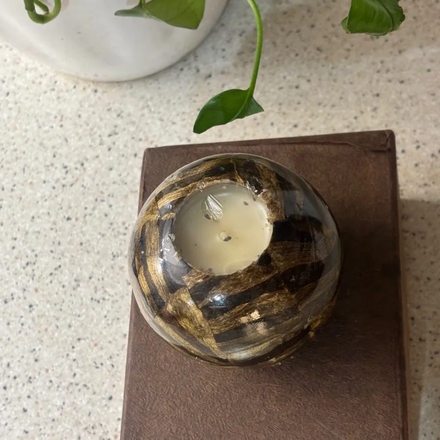 شمع گرد بامزه