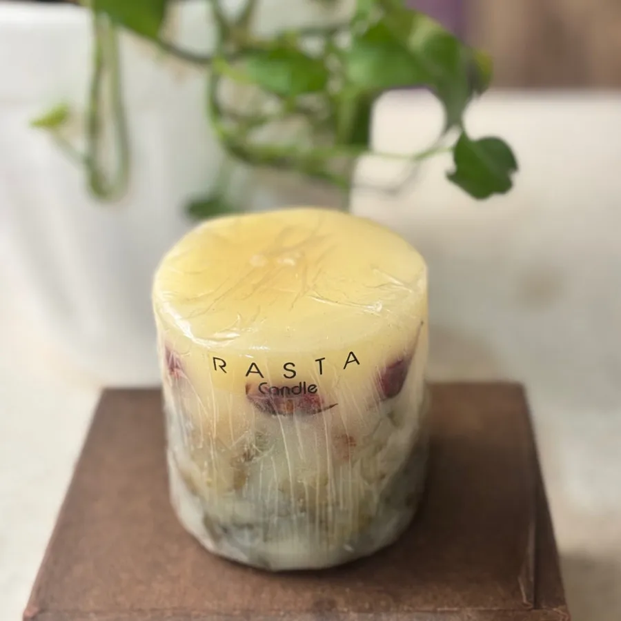 شمع گل رز