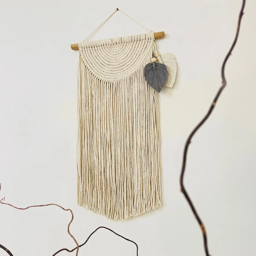 دیوارکوب مکرومه