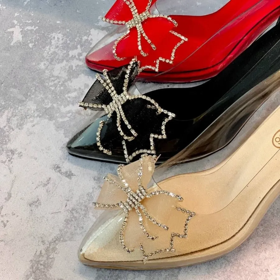 کفش طلقی زنانه پاشنه5