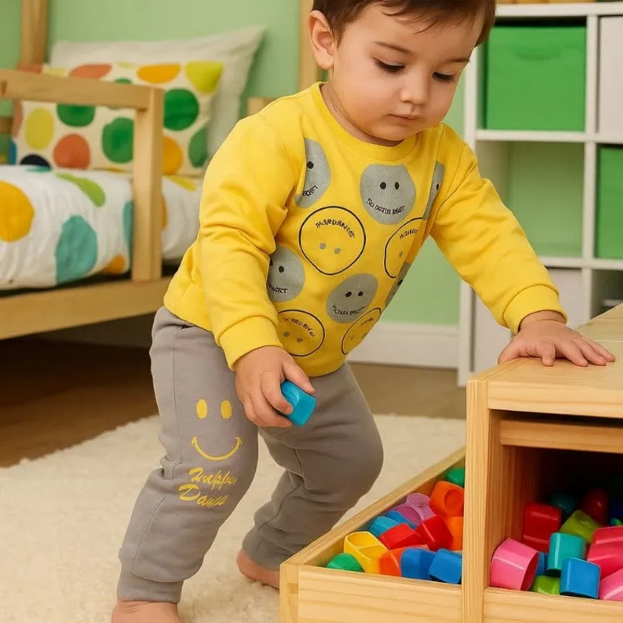 بلوز شلوار اسپورت ایموجی