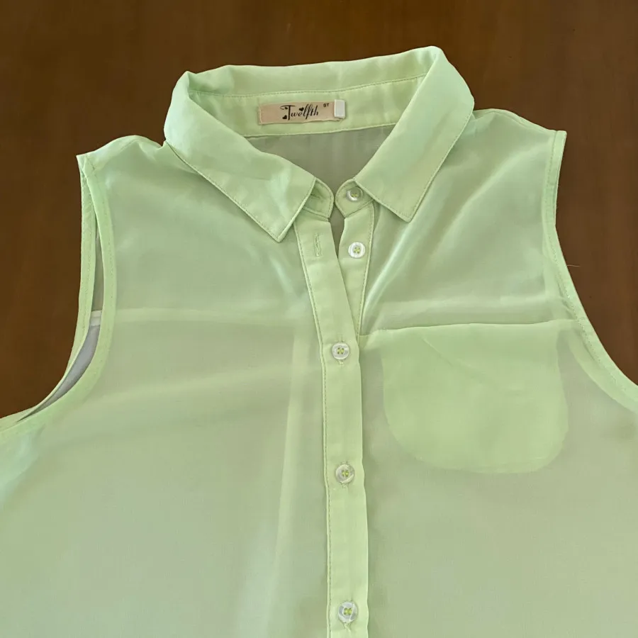 شومیز حریر سبز