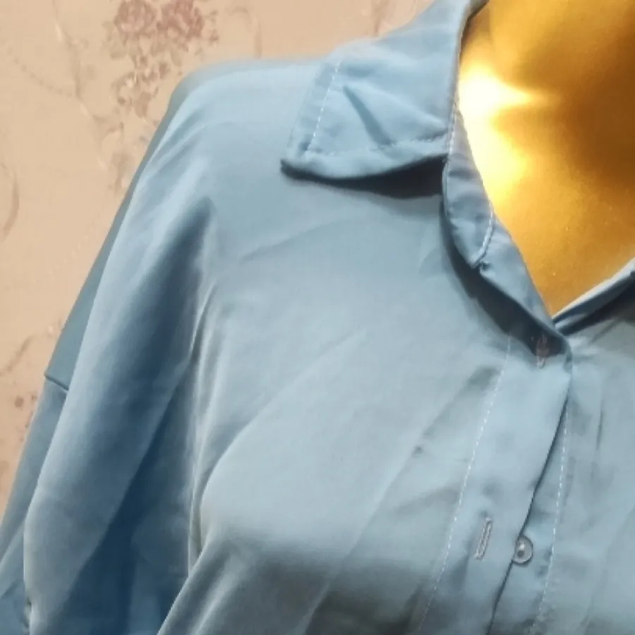 شومیز  مانتوساتن ابریشمی