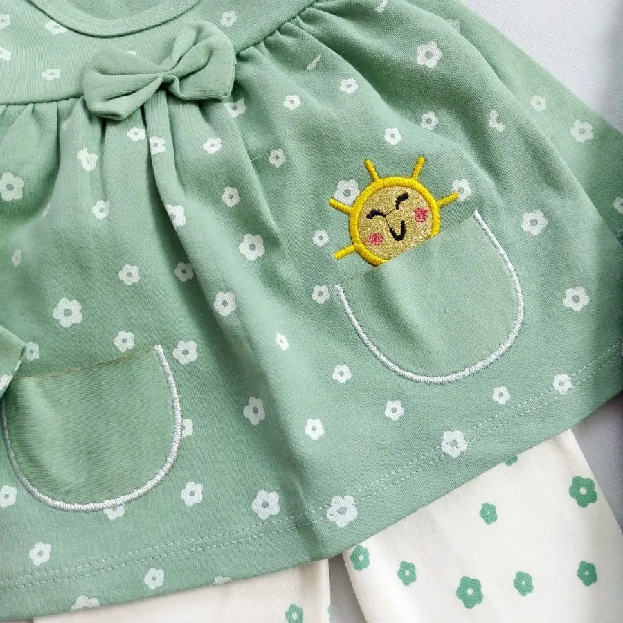 بلوز شلوار گلدار خورشید