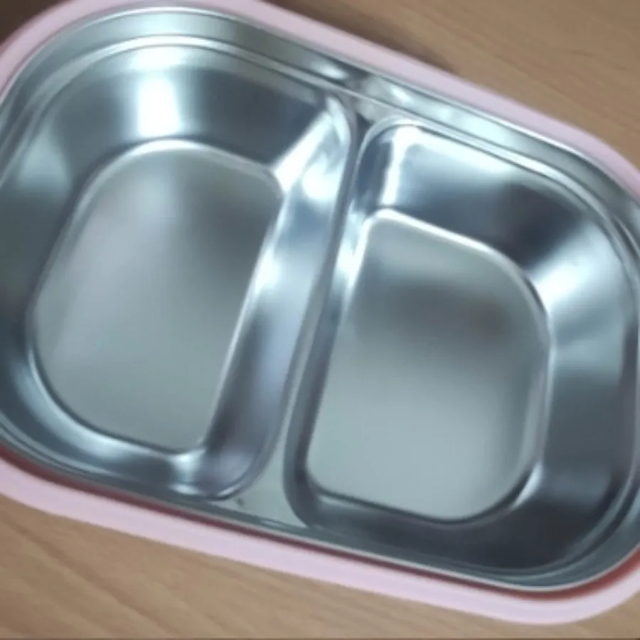 ظرف غذای داخل استیل