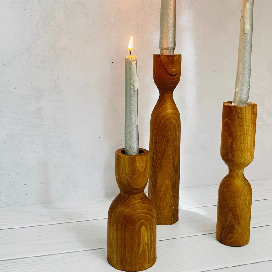 جاشمعی چوبی