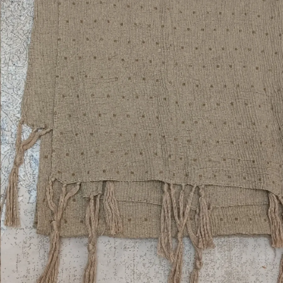 شال نسکافه ای 4 فصل