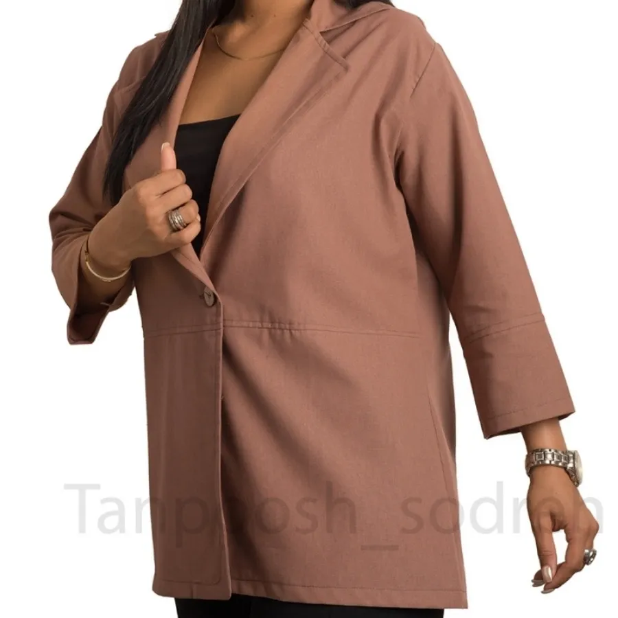 شومیز و کت تک دکمه