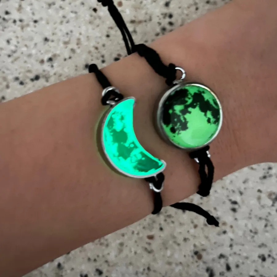 دستبند جفتی ماه