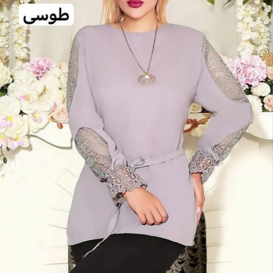 شومیز مجلسی سایزبزرگ