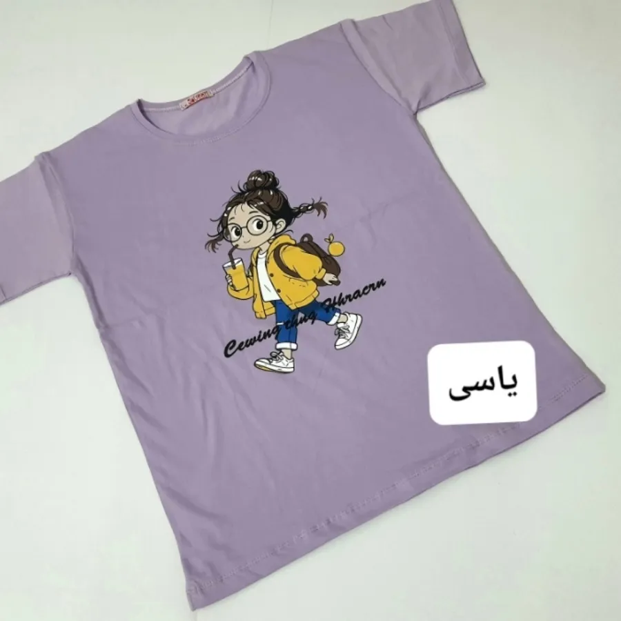 تیشرت دختر آبمیوه