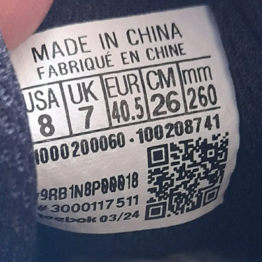 کفش رانینگ ریباک اصل مشکی