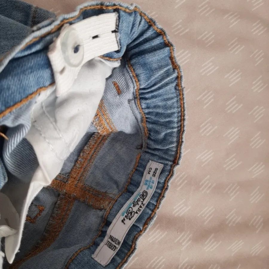 شلوار زارا زاپدار دخترونه