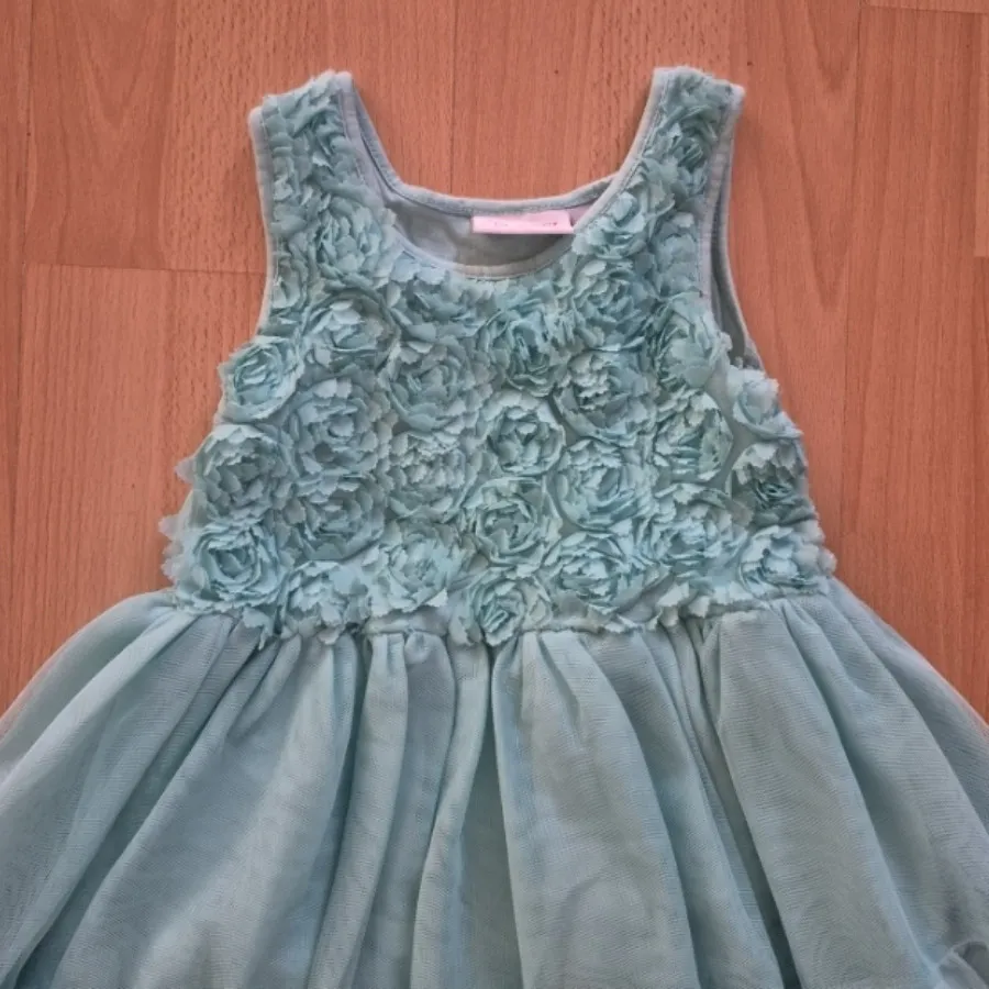 پیراهن سبزآبیplace