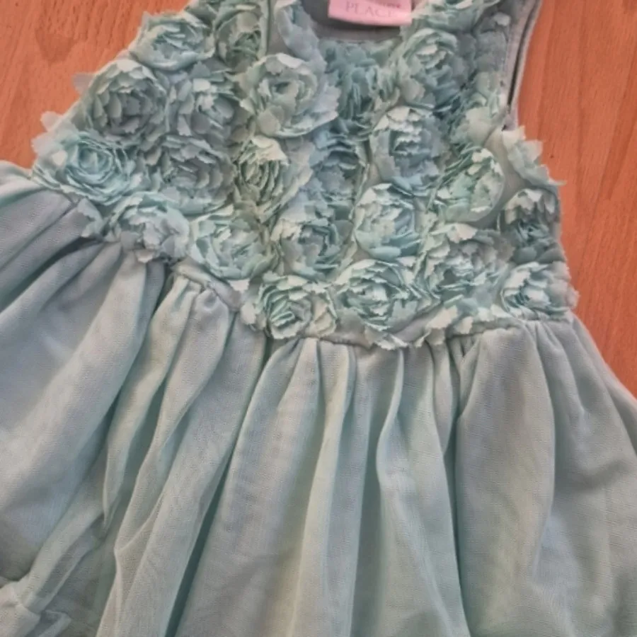 پیراهن سبزآبیplace