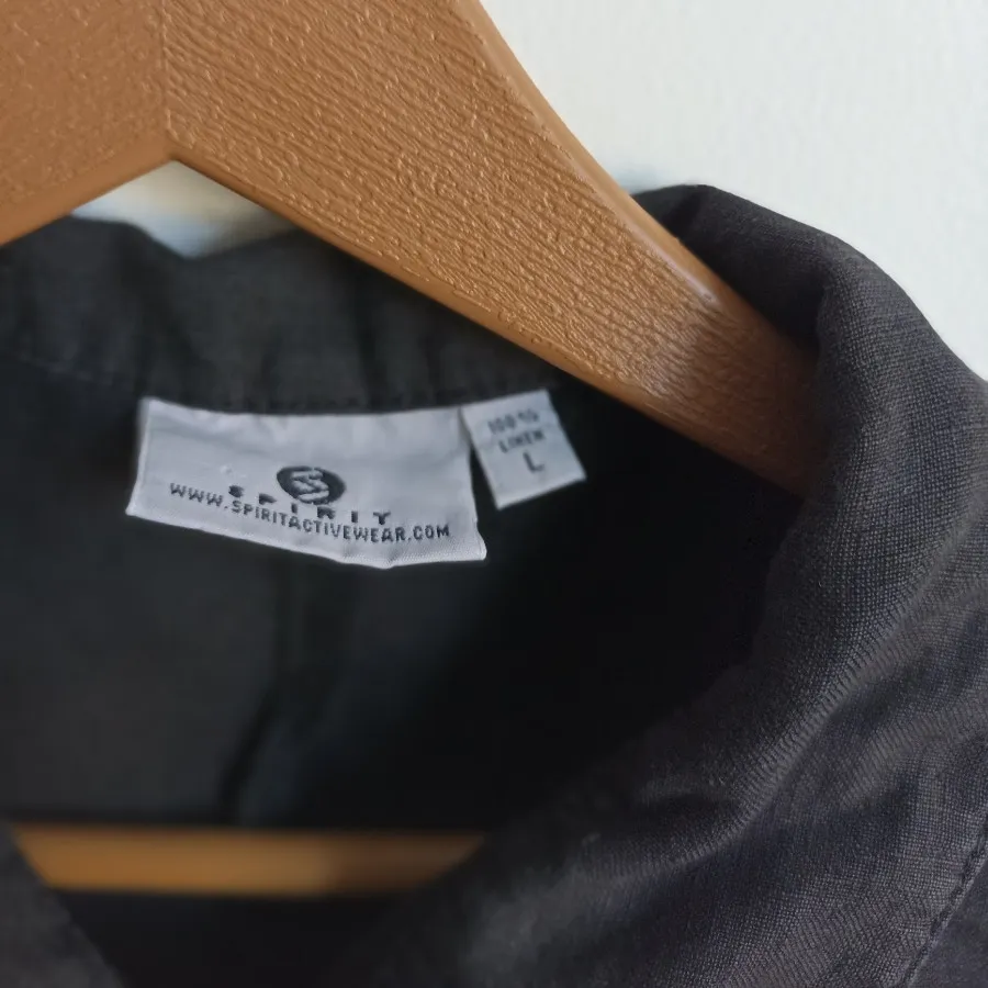 بلور آستین کوتاه لینن