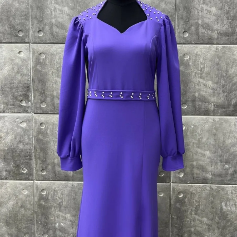 پیراهن مجلسی پوشیده بلند