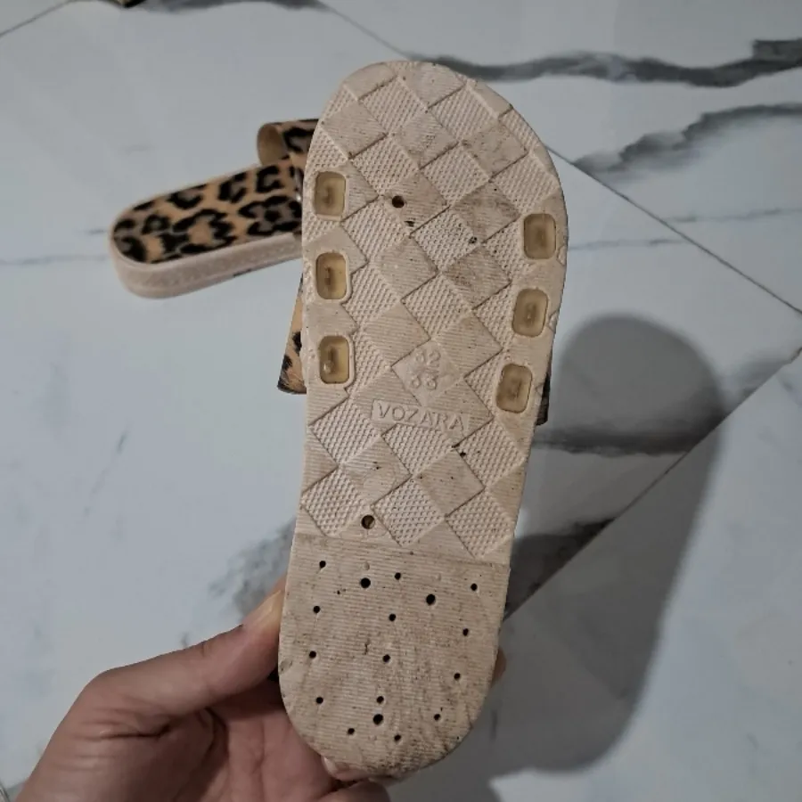 دمپایی پلنگی دخترونه