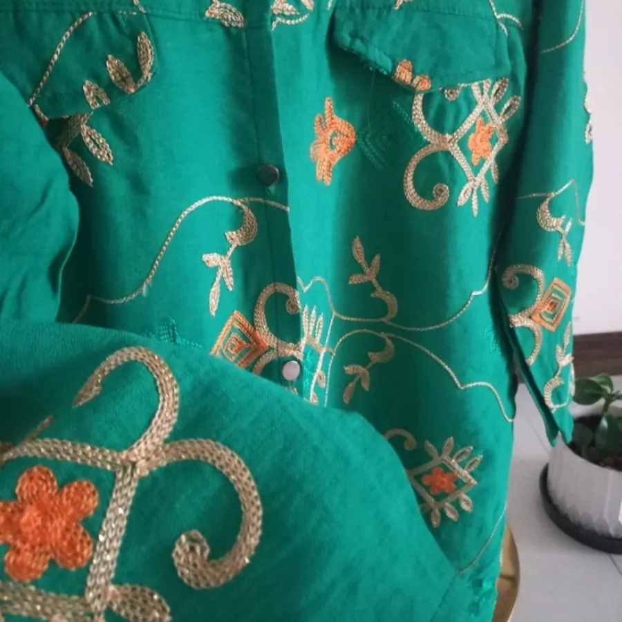 شومیز خامه دوزی