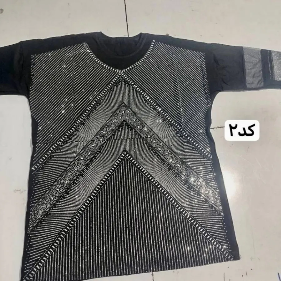 شومیز قواره دار نگینی