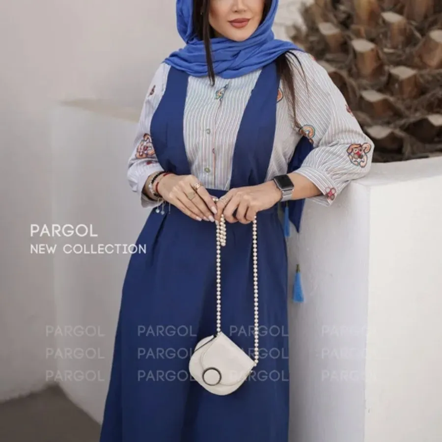 شومیز دامن پرگل