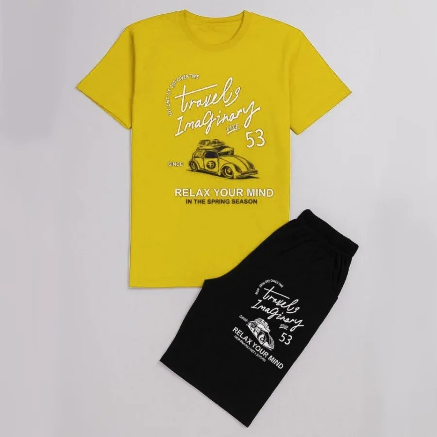 تیشرت شلوارک ماشین