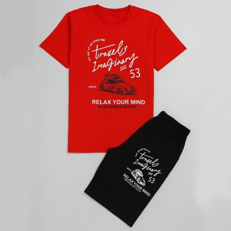 تیشرت شلوارک ماشین