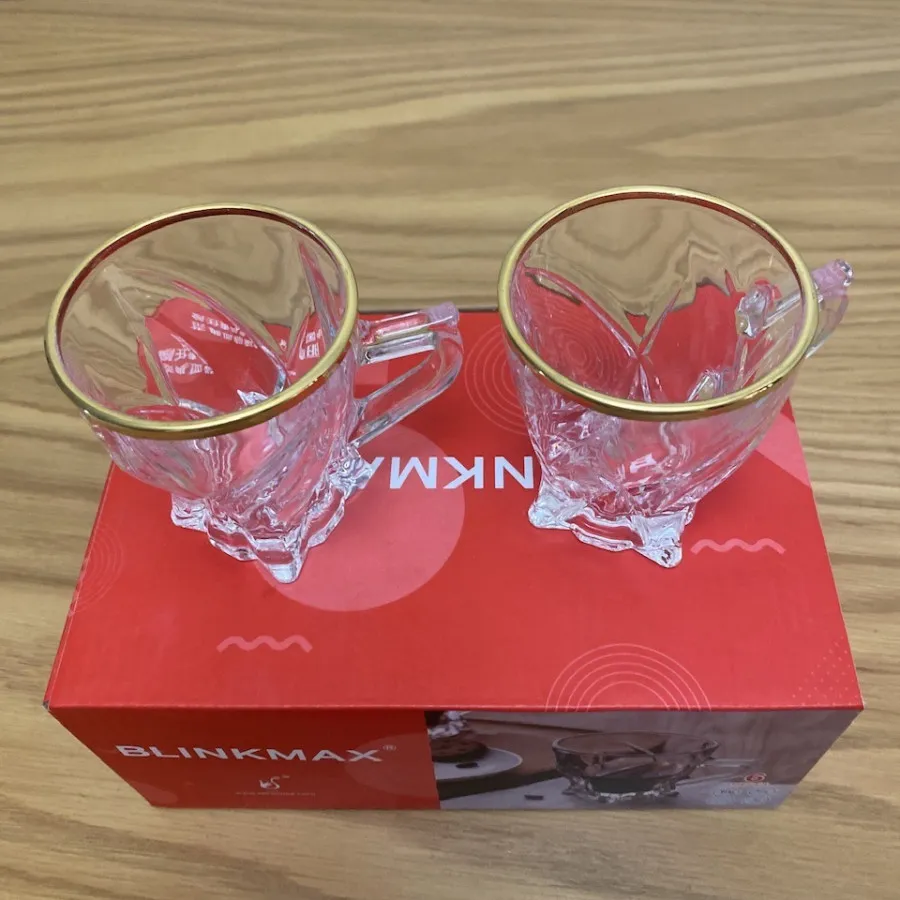 فنجان لب طلایی blinkmax