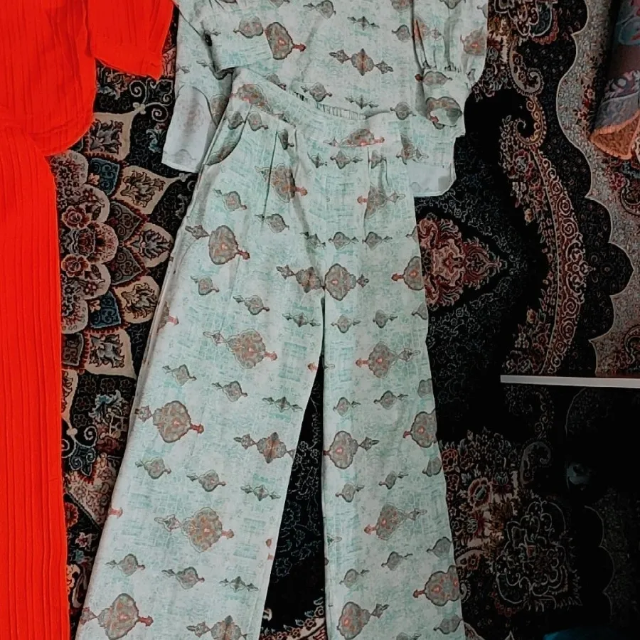 ست شومیز شلوارلینن